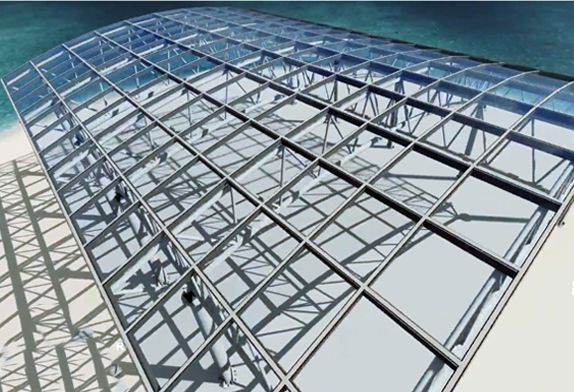Glass Skylight Frame