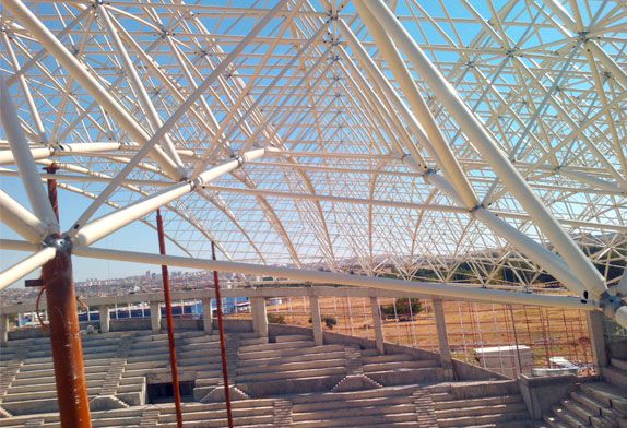 space frame steel structure