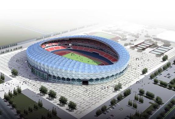 steel structure stadium roof