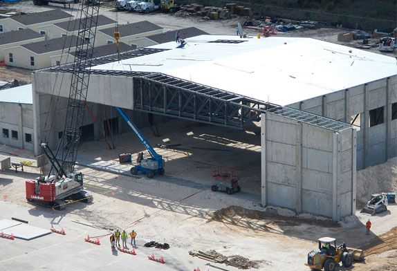 Arched Roof Hangar Engineering