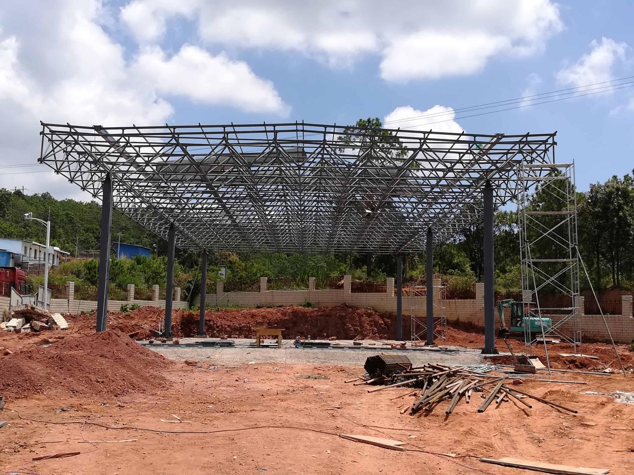 gas station structure