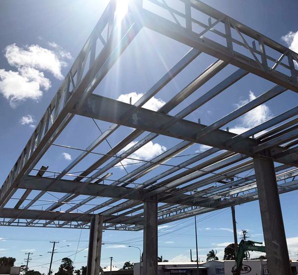 Australia Bolt Joint Modular Building Gas Station Canopy