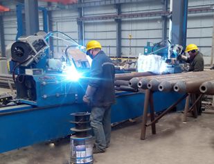 Automatic bar welding machine