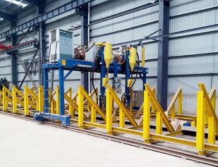 H-beam door type automatic submerged arc welding machine