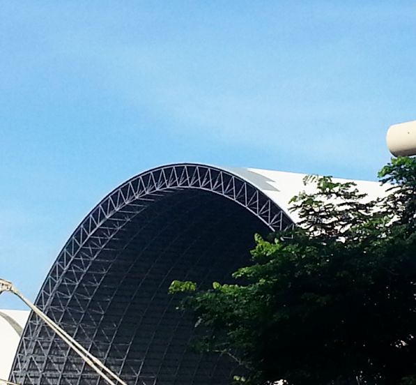 PHILIPPINE Power Plant Coal Storage Shed Large Span Space Frame Project