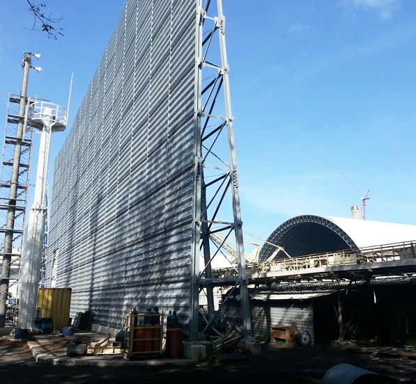 PHILIPPINE Power Plant Coal Storage Shed Large Span Space Frame Project