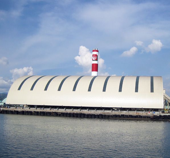 Philippine TOLEDO Barrel Space Frame Coal Storage Shed