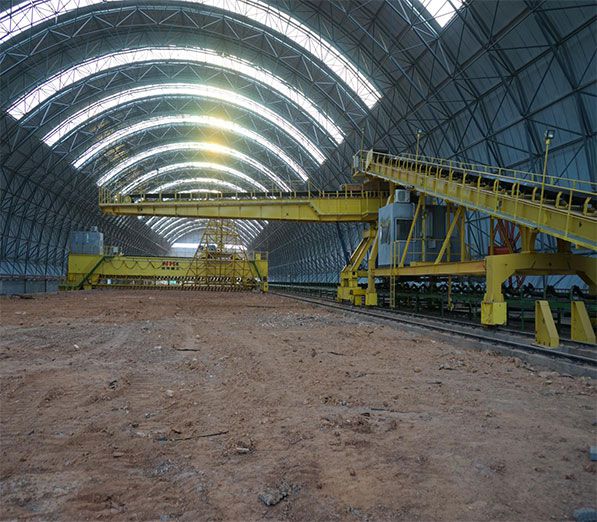 Thailand Laos SCG Group KCL1 Clinker Cement Production Line Space Frame Project