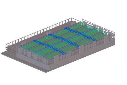 industrial workshop steel structure
