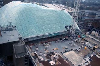 Watch as part of the new intu centre in Watford is revealed