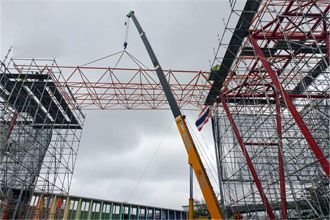 How to do the installation and acceptance of the space frame