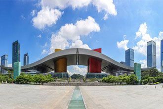 Shenzhen Civic Center Pengcheng spread its wings to build a miracle