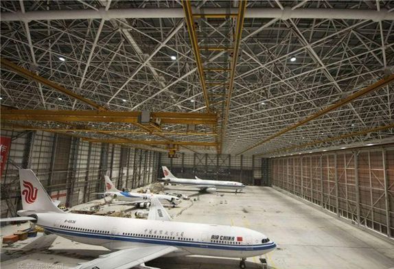 Airport Terminal Building With Long Span Structure