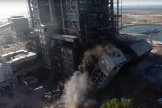 South Australia's Last Coal-Fired Power Station Demolished