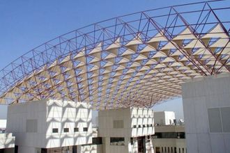 The characteristics of the space frame structure