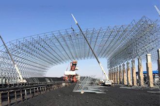 Design advantages of bolt ball space frame