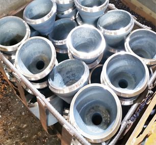 Space frame accessories cone head