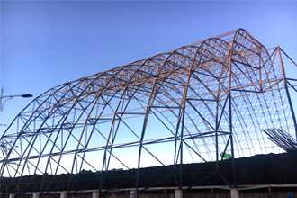What are the thermal insulation measures for the space frame
