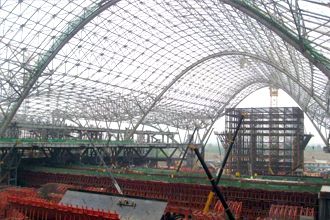 Wuhan Railway Station: Manufacturing Technology of Complex Multi-pipe Intersecting Nodes