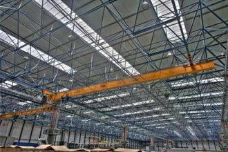 Industrial warehouse space frame cost
