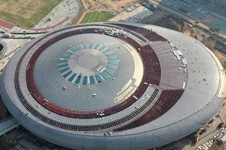 Dome of Lanzhou Olympic Sports Center Complex