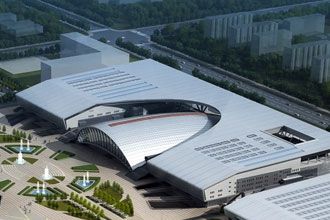 Olympic Sports Center Gymnasium Space Frame Sliding