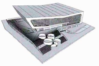 Prefab Sports Stadium Structural Steel Roof Desgin