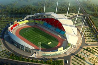 Prefab High School Football Stadium Building Roof