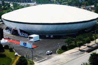 Conference Hall Membrane Structure Space Frame Roof System Design And Analysis