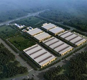 Large span light steel factory building space frame system