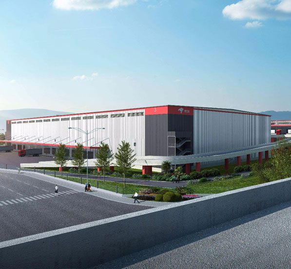 Steel Structure Industrial &Logistics Park Building Construction