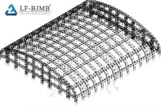 Design of Space Tube Trusses for Long Span Steel Structures ( Part 1)