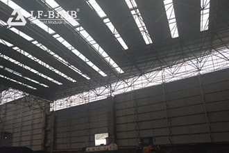 Shanxi Tianwei Steel Structure Closed Coal Silo Space Frame Project Case