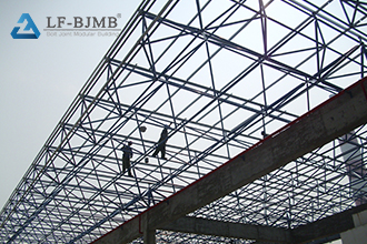 Artistic Aesthetics of Steel Space Frame Structure