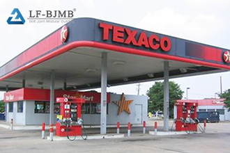 Installation of Space Frame Structure Petrol Filling Station(Part 1)