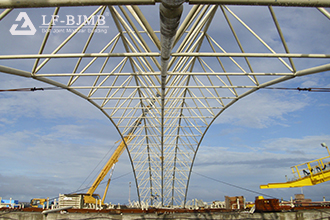 Analysis of space frame structure and the advantages in building use
