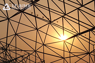Application of space frame structure in large buildings