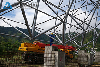 Space frame structure production process(Part 1)