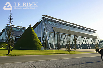 Excellent cases of space frame structure exhibition hall