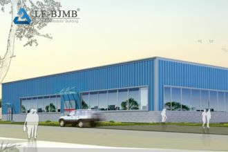What buildings make up a manufacturing plant?