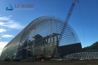 How do typhoons affect coal storage silos?